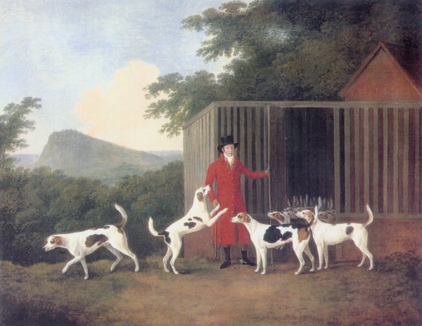 A Kennel Huntsman with his Hounds
